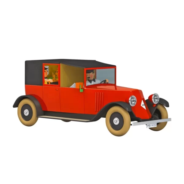 Tintin Car N°25-The red taxi