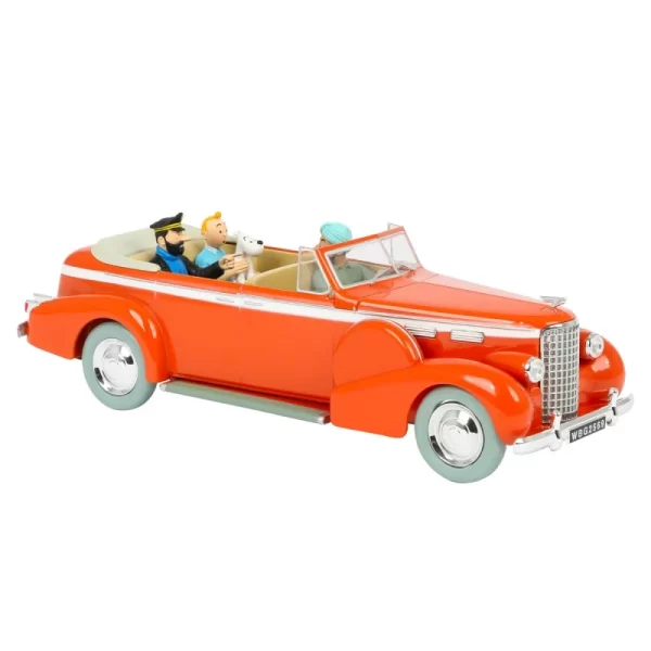 Tintin Car N°3-Taxi cadillac V8